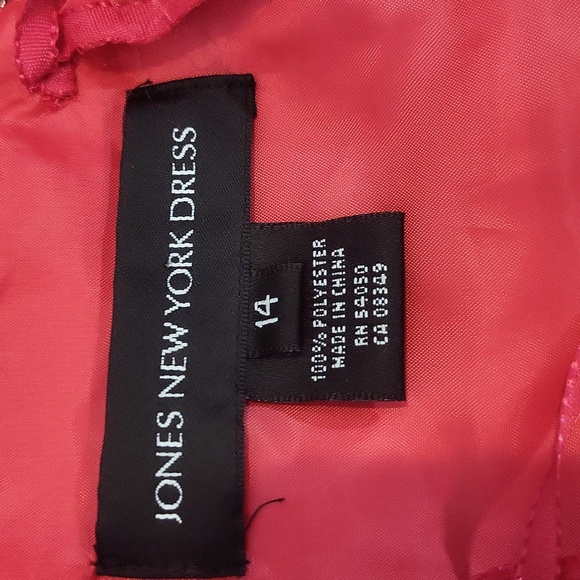 JONES NEW YORK Pink Seychelles Island Wrap Top Ruched Waist Halter Dress - Picture 3 of 12